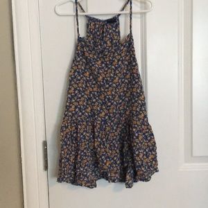 Kid’s Blue and Yellow Flowy Flower Top